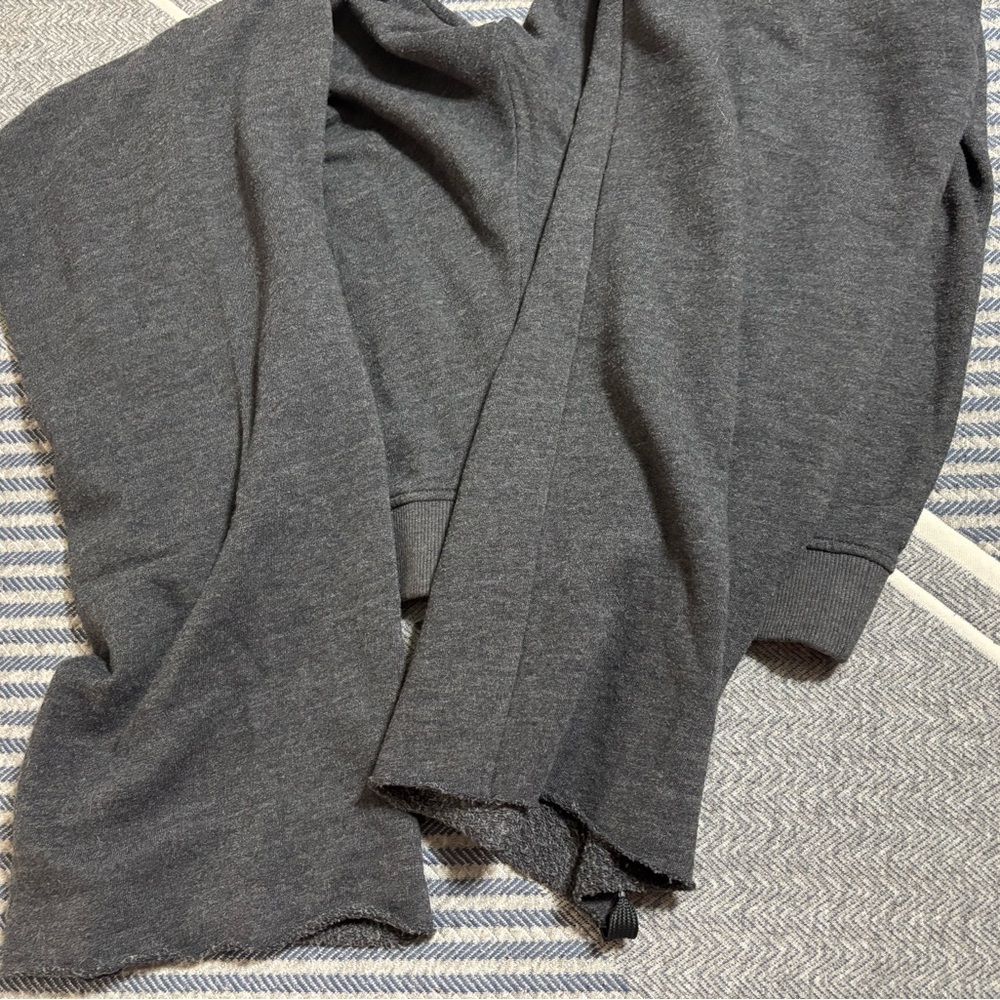 Victoria’s Secret Dark Gray Markel Distressed Hem Joggers/ Sweatpants - Picture 6 of 8